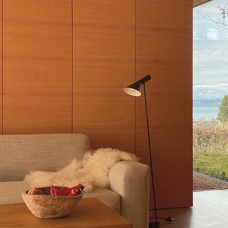 Ferienwohnung Haus am Felsen, Ferien in Vorarlberger Architektur Bregenz Exterior foto
